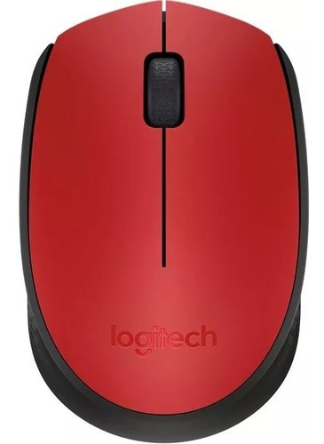 Logitech M170 Mouse Inalámbrico Factura Legal Rojo