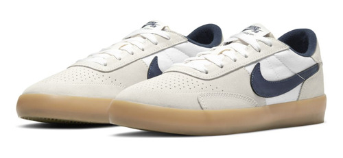 Tenis De Skateboarding Nike Sb Heritage Vulc Blanco/azul