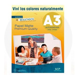 Resma Papel A3 Mate Autoadhesivo 210 Gr X 20 Hojas - Scp