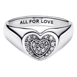 Anillo Corazón De Plata 925 + Kit Pandora