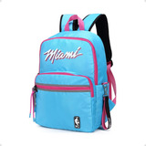 Mochila Original Nba Original Miami Heat Basquet Laptop