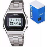 Reloj Casio Retro Vintage B640 Plata - Acero Inoxidable