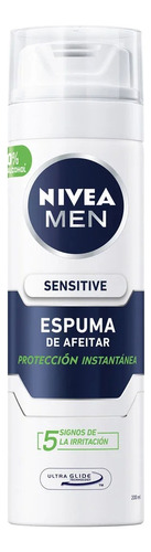 Espuma Para Afeitar Nivea Men Sensitive 200 Ml