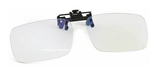 Gafas De Clip, Para Bloqueo Filtro Uv Luz Azul - Original -