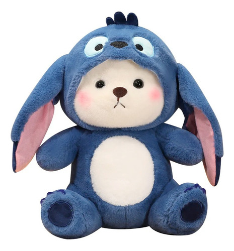 Peluche Oso Tedy Disfraz De Stitch 50 Cm Calidad Premium