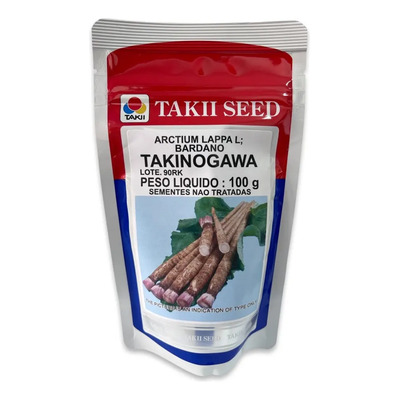 Semente De Bardana Bardano Gobo Takii De 100g | Parcelamento sem juros