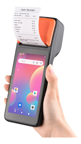 Máquina Pos Con Escáner, Impresora Android, Supermarket Bt