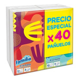 Pañuelo Familia Bolsillo 4 X 10 - Unidad a $490