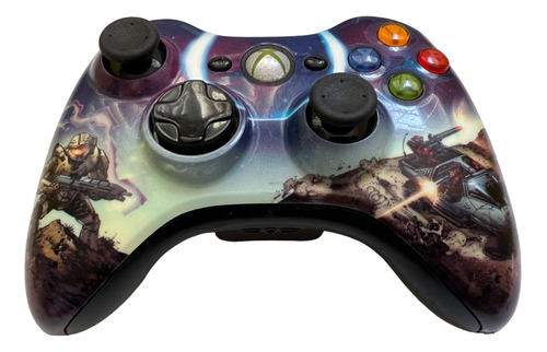 Control Xbox 360 Edición Halo Inalámbrico Medio Uso