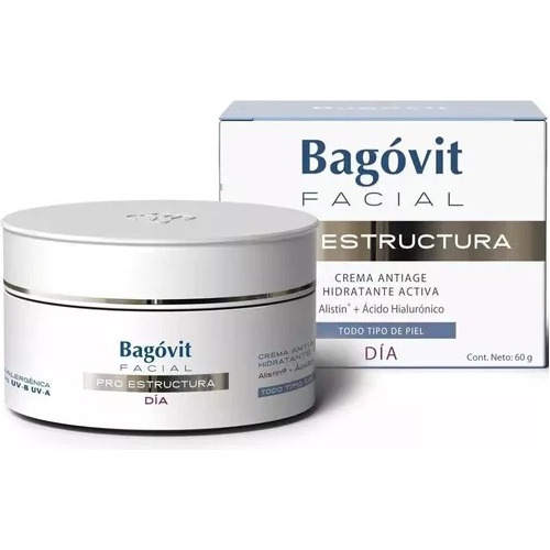 Bagovit Facial Pro Estructura Crema Antiage Día Antiarrugas