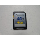 Tarjeta Sd Panasonic 4gb Clase 4 Como Nueva