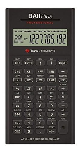 Calculadora Financiera Ti-baii Plus Pro Ti Ba Ii + Pro