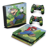 Skin Para Ps4 Slim Adesivo - Modelo 090