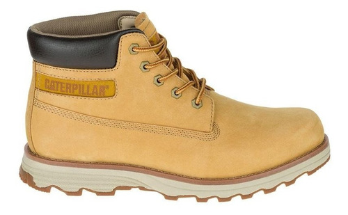 Borcego Caterpillar Founder Hombre Cuero Vacuno Botas Cordon