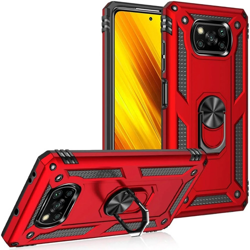 Case Uso Rudo Shockproof Modelos Xiaomi Redmi + Cristal 21d