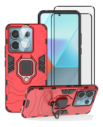 Funda Para Poco X6 5g/redmi Note 13 Pro 5g + 2 Mica + 2lente