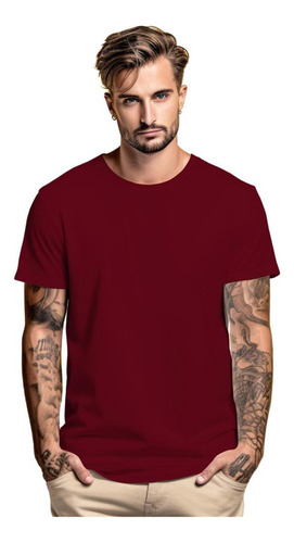 Polera Algodon Manga Corta Hombre Ultra Liviana - Unisex