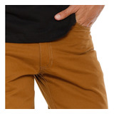 Pantalon Polo Club Vestir Mostaza Elastizado Spandex 