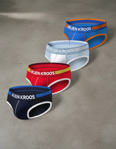 Bóxers Trusas 4 Pzs Para Hombre Calzoncillos Arjen Kroos® | MercadoLibre