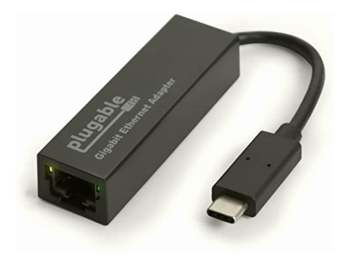 Plugable Usbc-e1000 Gigabit Ethernet Card, Usb Type C, 1