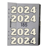 Repuesto 2024 Agenda Morgan 185 Semanal Completo 16x22cm