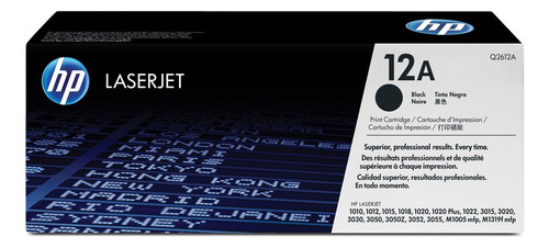 Toner Hp 12a Laserjet Series Series 1000 Mpf /  3000 Mpf