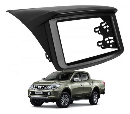 Marco Adaptador Doble 2 Din Pantalla Mitsubishi L200 2006+