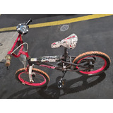 Bicicleta Dynacraft Usada Bmx Tema Hot Wheels