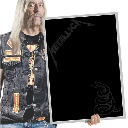 Poster Idolos Rock Metallica Quadro Placa Art Tamanho A2 22