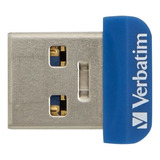 Verbatim 16gb Store 'n' Stay Nano Usb 3.0 Flash Drive - Azu