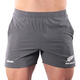 Short Hombre Deportivo Con Bolsillos Nz Gris Tenis Running