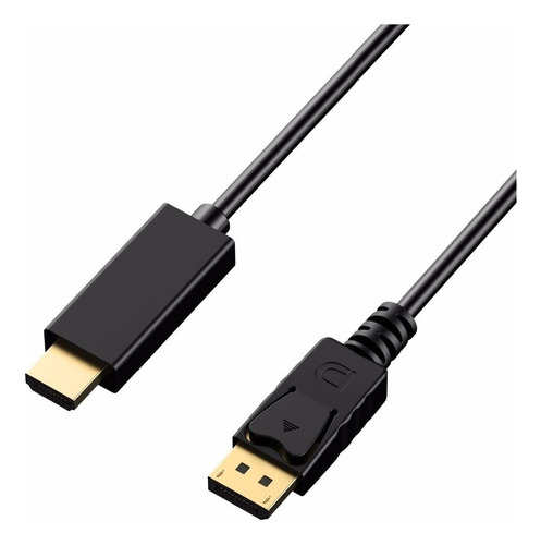 Cabo Adaptador Displayport  Para Hdmi Macho 4k 1.8 Metros