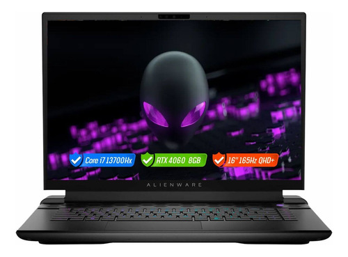 Portatil Gamer Alienware M16 I7 13700hx 32gb 512gb Rtx 4060 