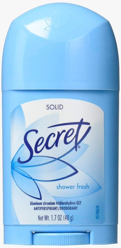 Secret  Antitranspirante En Barra Secret Shower X 48 Gr