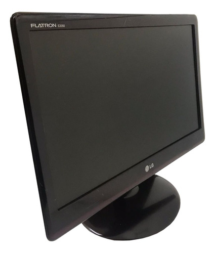 Monitor LG 20 Polegada Widescreen Black Piano Vga Dvi Bivolt