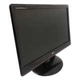 Monitor LG 20 Polegada Widescreen Black Piano Vga Dvi Bivolt