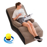 Sillón Colchon Sofa Inflable Flotante Portable Playa Exterio