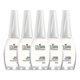 Kit C/5 Esmalte Transparente Colorama Branco Samba Juliana