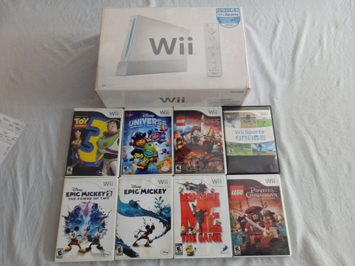 Console Nintendo Wii Branco 512gb - Novo Modelo 2010