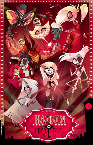 Posters Hazbin Hotel Pack X3 + Sorpresa