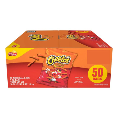 Frito Lay Cheetos Crunchy Original Americanos 50 Pzs | Meses sin interés