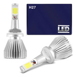 Kit Super Led Headlight 881 H27 6000k 6400lm Efeito Xênon
