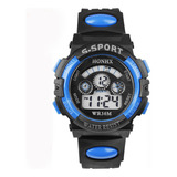 Reloj Deportivo M Para Niños, Digital, Led, Cuarzo, Alarma D