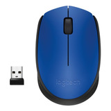 Mouse Inalambrico Usb Logitech M170 Colores Ambidiestro 