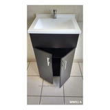 Gabinete Baño Moderno Lavabo Ovalin Con Monomando Mueble