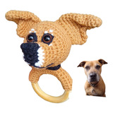 Sonajero Tejido Crochet. Personalizado Mascota. Perro Gato 