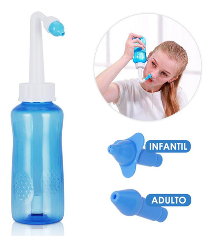 Desinfectante Nasal Para Ducha, Jabón Para Sinusitis, 300 Ml