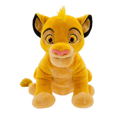 Peluche Simba Disney El Rey León Mediano Amarillo | Envío gratis