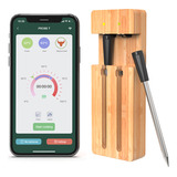Termómetro Para Barbacoa Smoker Grill Bt Thermometer Smart
