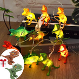 Luces Led Tipo Cuerda Con Forma De Dinosaurio De 2 M Para Fi